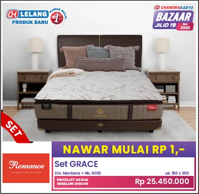 Lelang murah furnitur, Bazaar Chandra Karya - Gambar 1