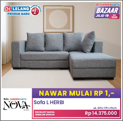 Lelang murah furnitur, Bazaar Chandra Karya - Gambar 2