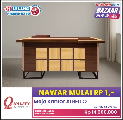 Lelang murah furnitur, Bazaar Chandra Karya - Gambar 15