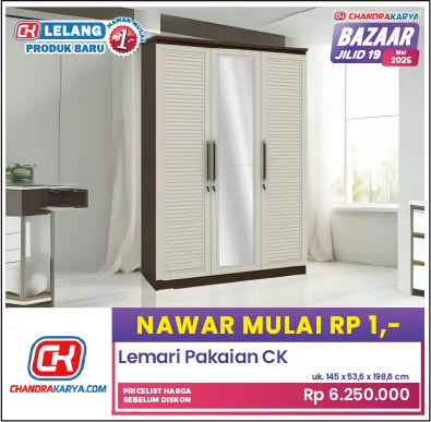 Lelang murah furnitur, Bazaar Chandra Karya - Gambar 17