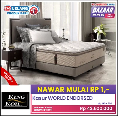 Lelang murah furnitur, Bazaar Chandra Karya - Gambar 2